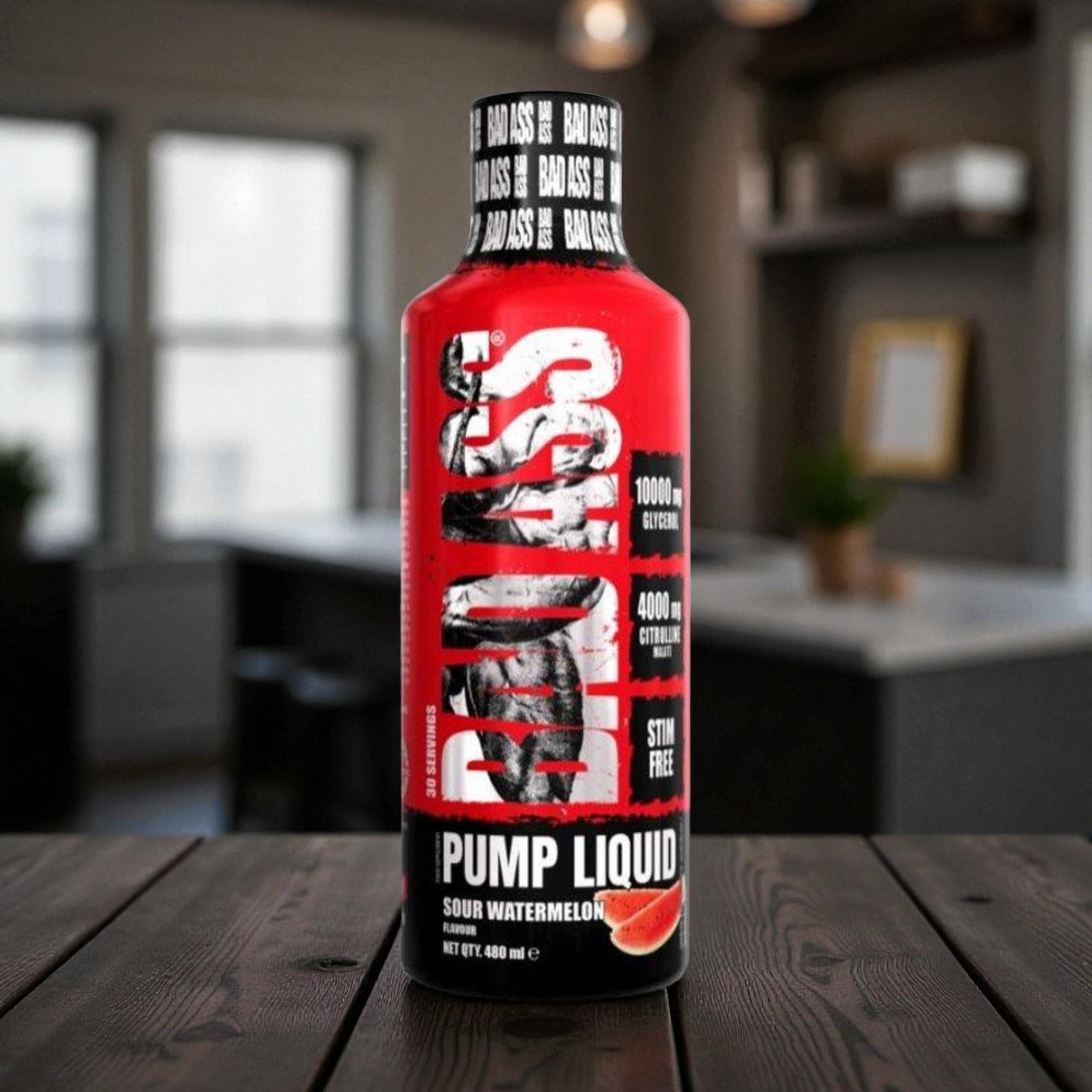 BAD ASS - Bad Ass Pump Liquid - 480ml - Sour Watermelon - VÝPRODEJ - 31-03