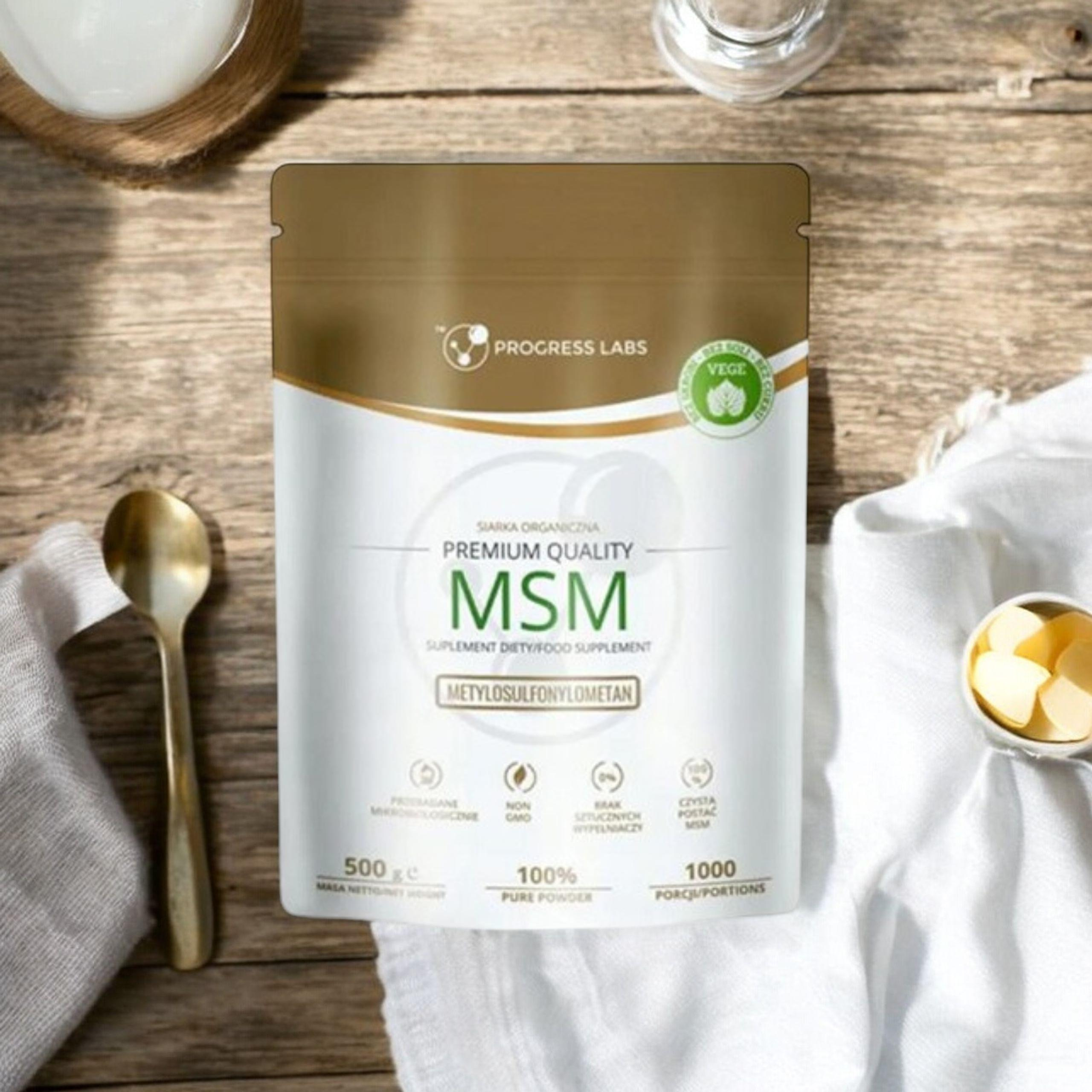 PROGRESS LABS MSM (Organická Síra) - 500g