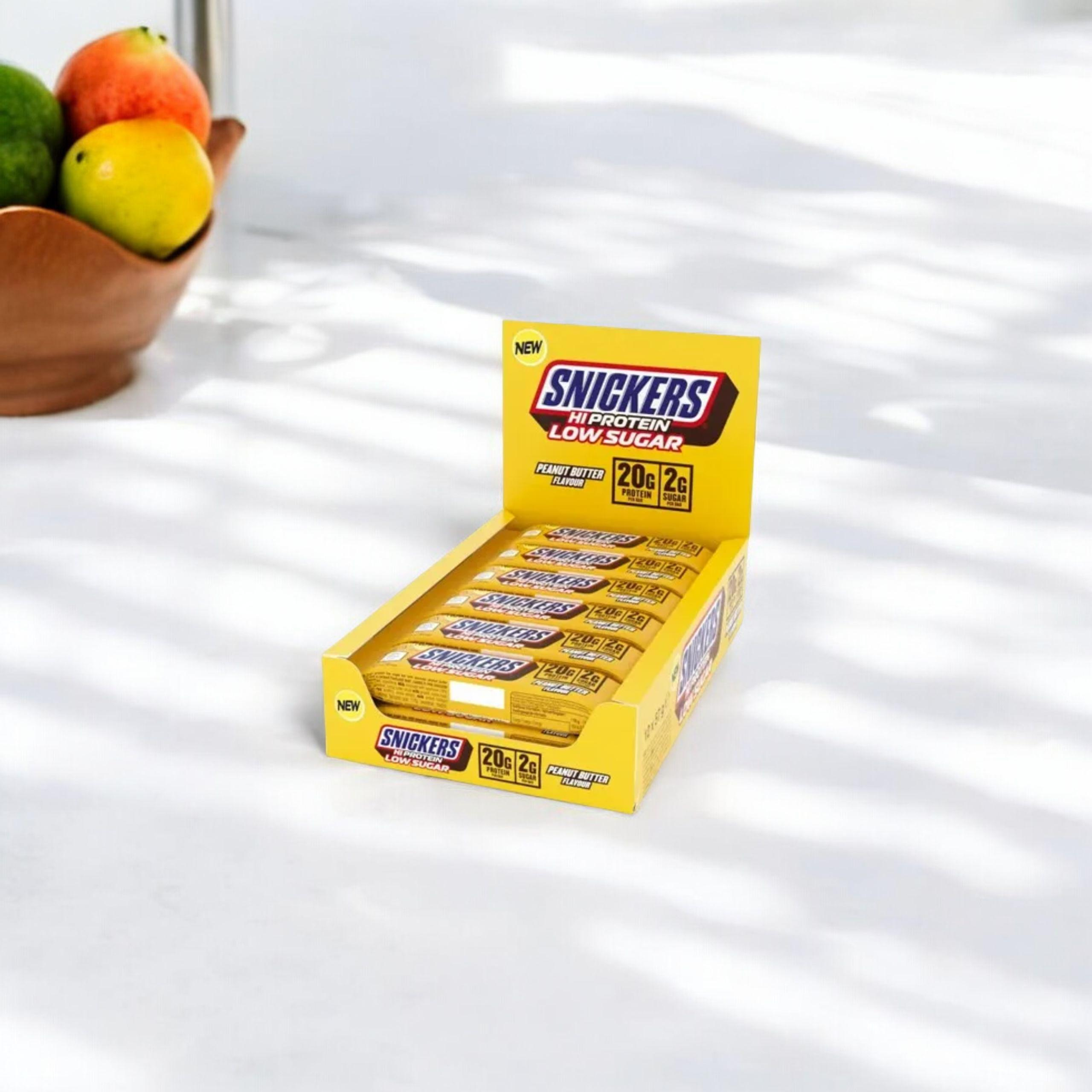 Mars - Proteinová tyčinka HI Protein 57g s nízkým obsahem cukru - Slaný karamel - 12 tyčinek