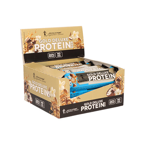 KEVIN LEVRONE - Gold Deluxe Protein Bar - 12x 48g - Coconut and Caramel