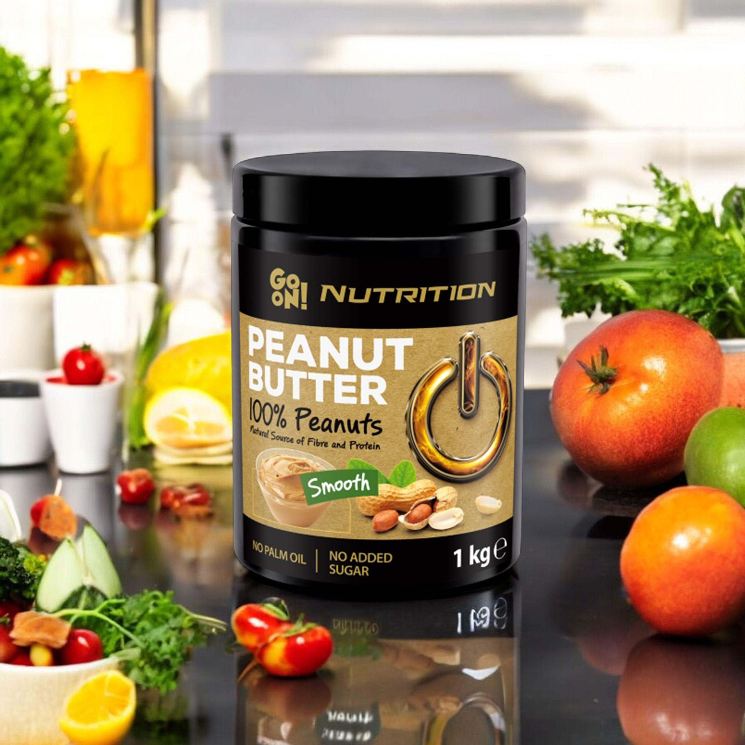 GO ON NUTRITION Peanut Cream - 100% Arašídů Arachidových - 1000g