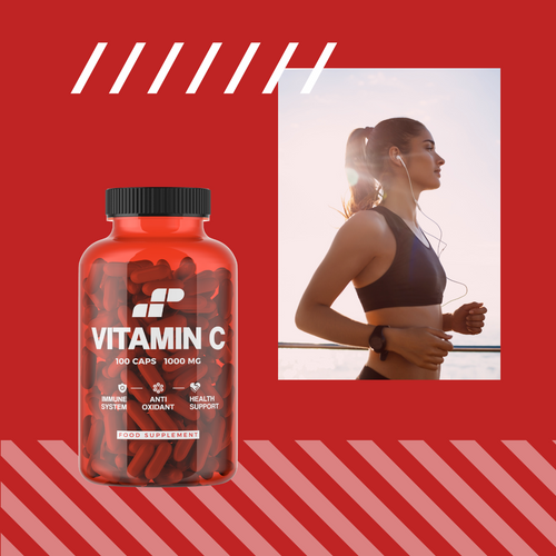 MP NUTRITION Vitamin C 1000mg - 100caps - Vitamín C