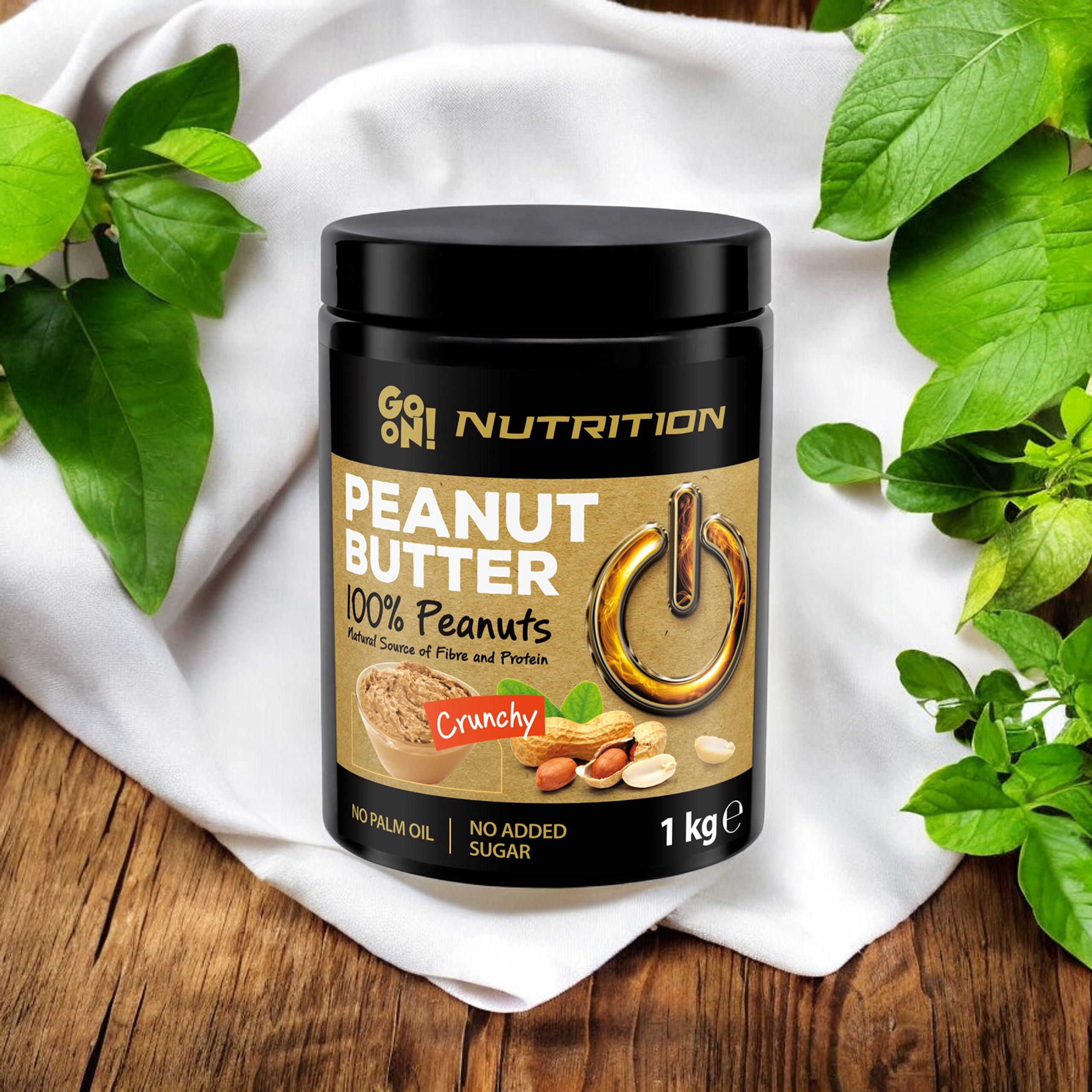 GO ON NUTRITION Peanut Cream - 100% Arašídových Ořechů - 1000g