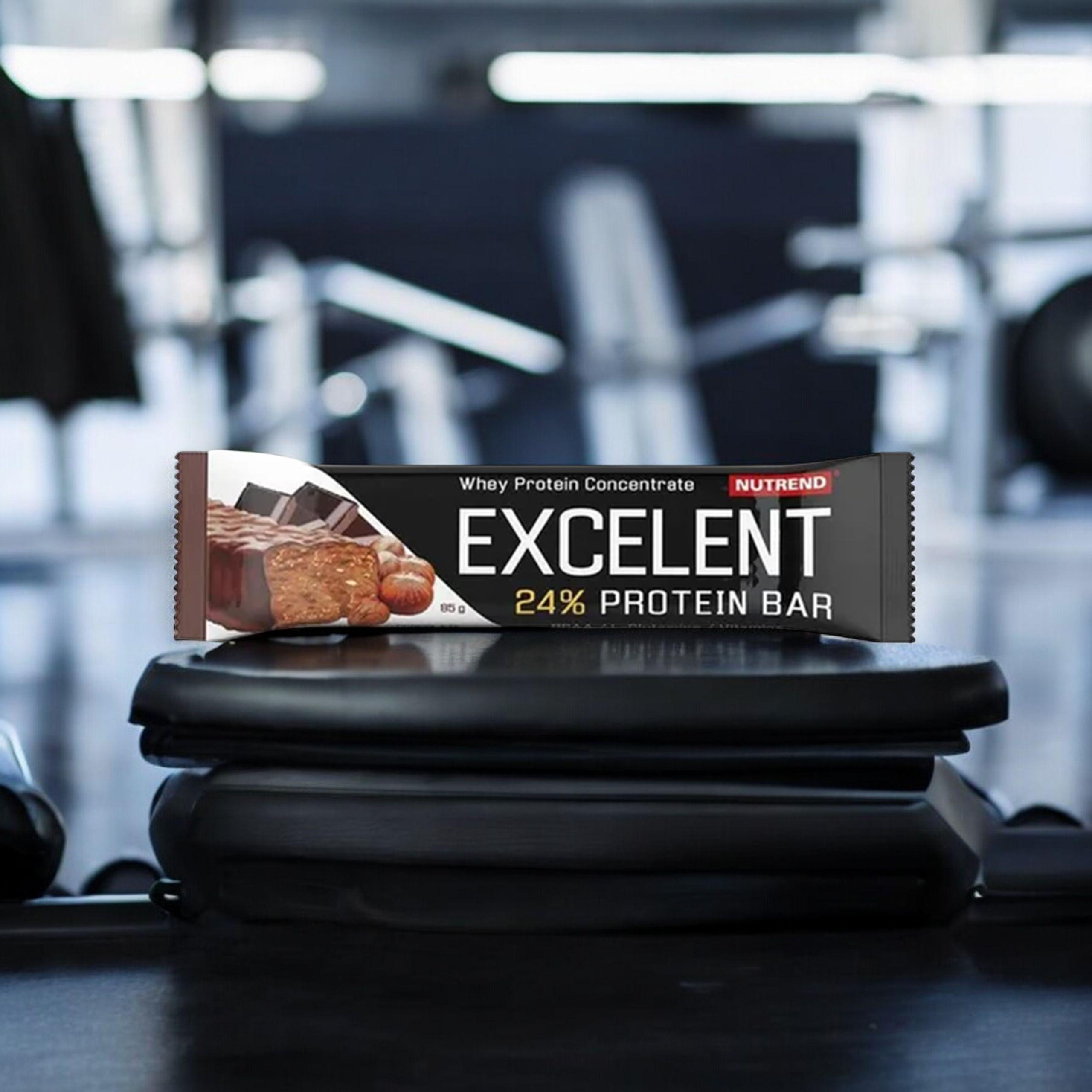 NUTREND Excelent Protein Bar - 85g - Proteinová tyčinka