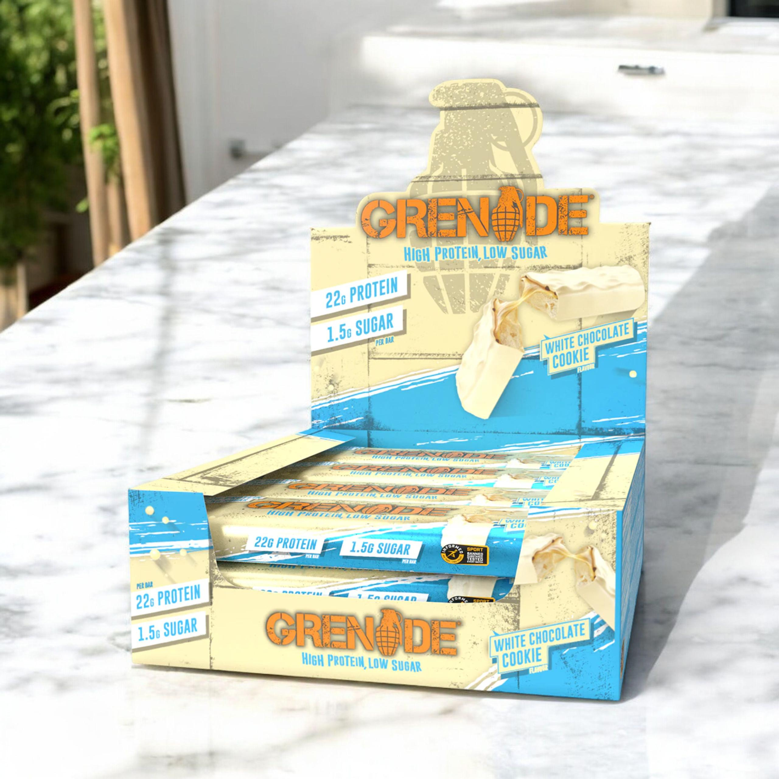 GRENADE - Proteinová tyčinka - 12x 60g