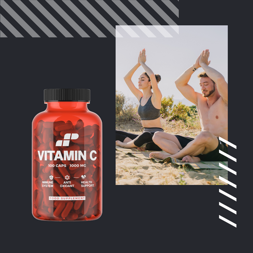 MP NUTRITION Vitamin C 1000mg - 100caps - Vitamín C