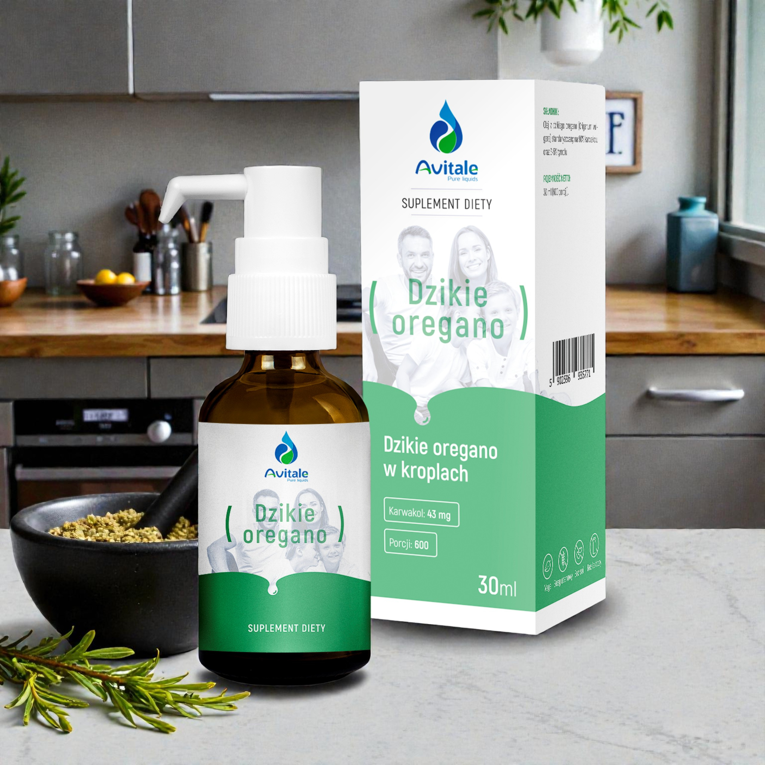 ALINESS - Avitale Divoké Oregano 90% - 30ml