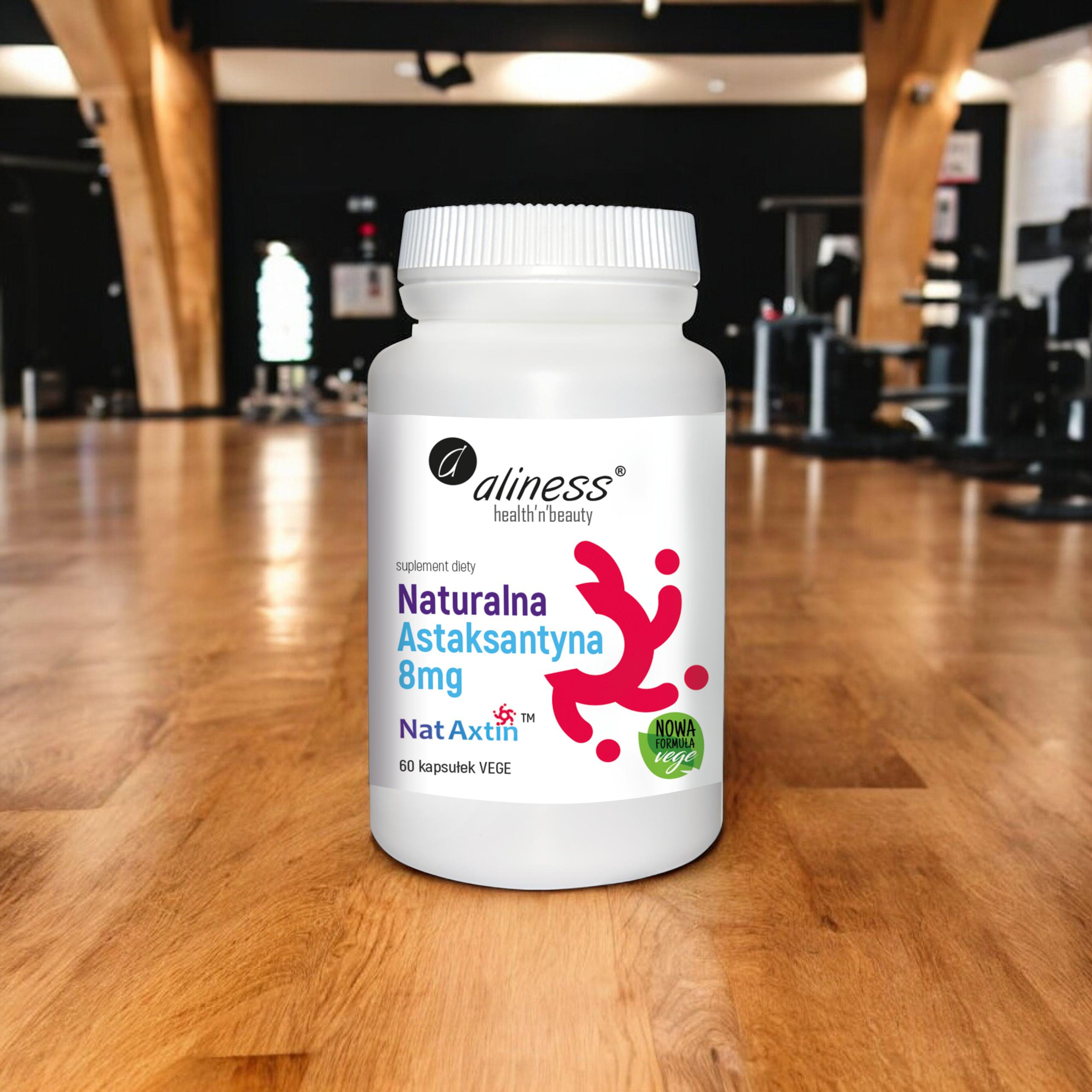 ALINESS - Přírodní Astaxanthin 8mg - 60vcaps.