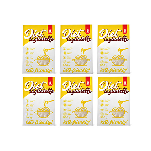 Cheat Meal Nutrition Diet Tagliatelle - 6x 400g (6x 300g netto) - Dietní těstoviny