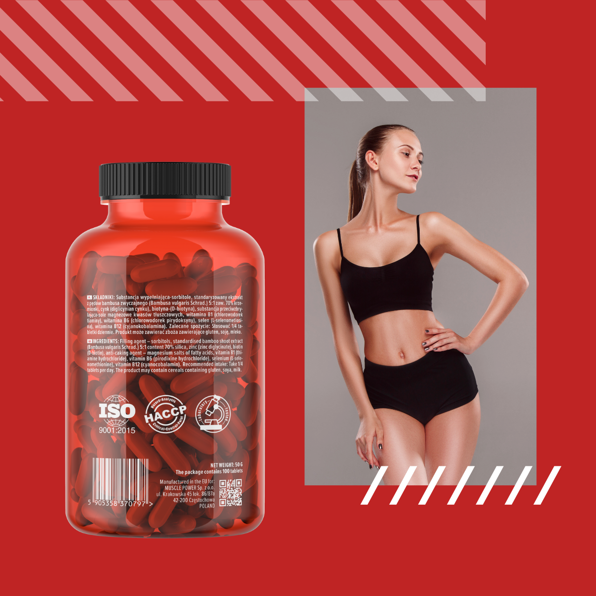 MP NUTRITION Biotin 10mg - 100tabs - Biotyna