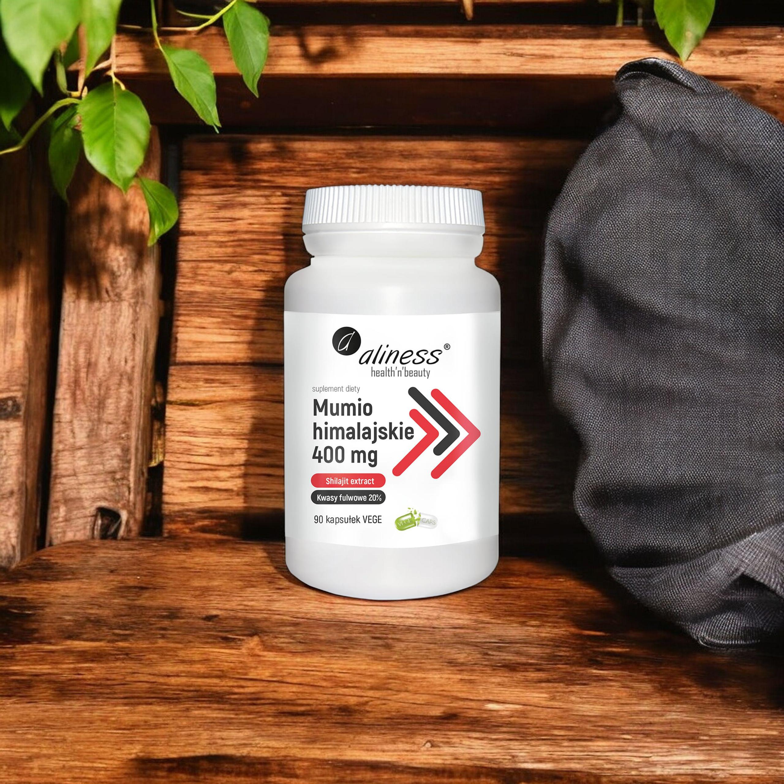 ALINESS Mumio Himalajskie 400mg - 90vcaps