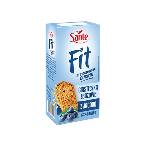 SANTE Fit Cereal Biscuits - Fit Sušenky Zrnkové - 300g