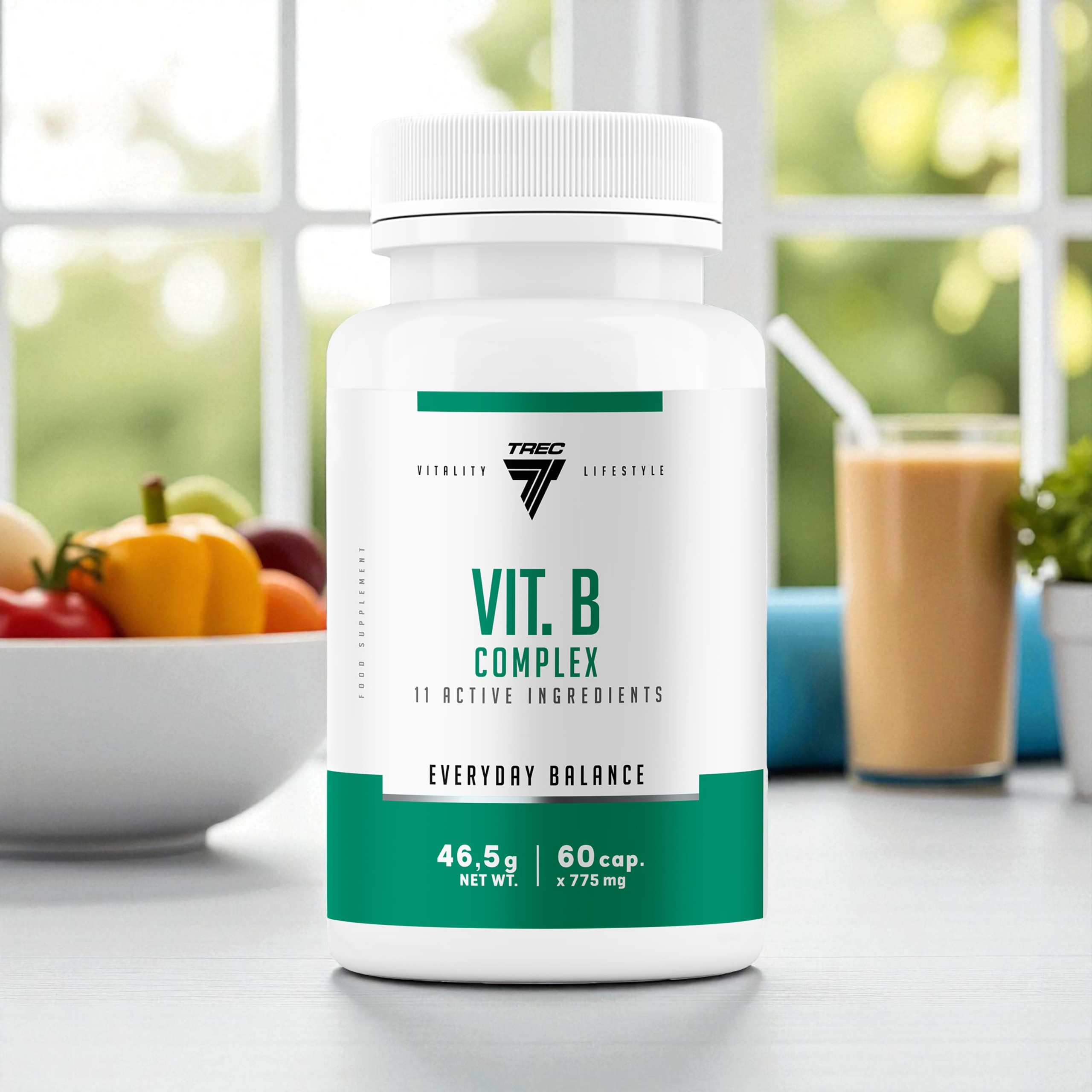 TREC Vitamin B Complex - 60 kapslí