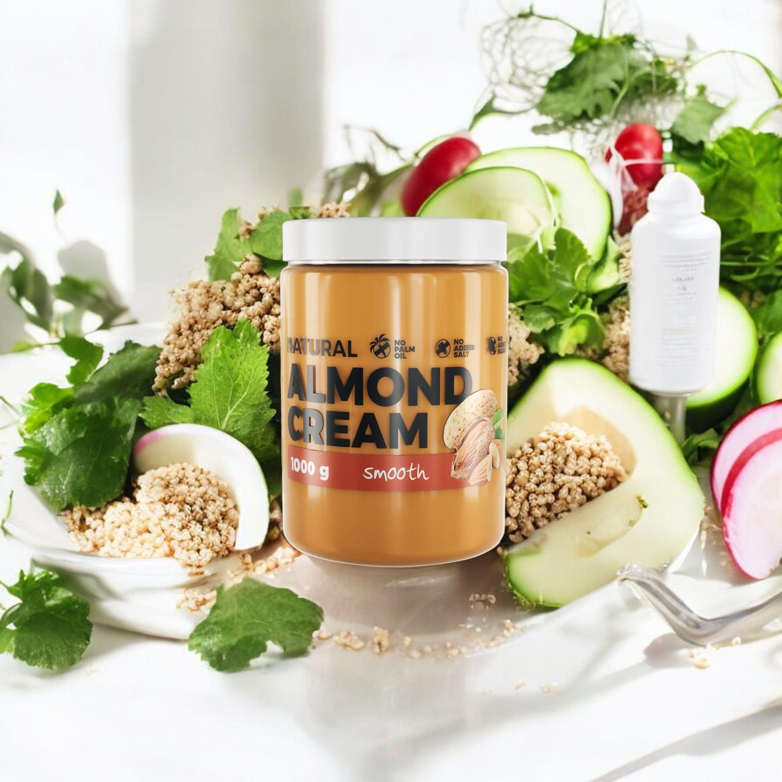 7 NUTRITION - Almond Butter - 1000g - Smooth - Mandlový Máslo
