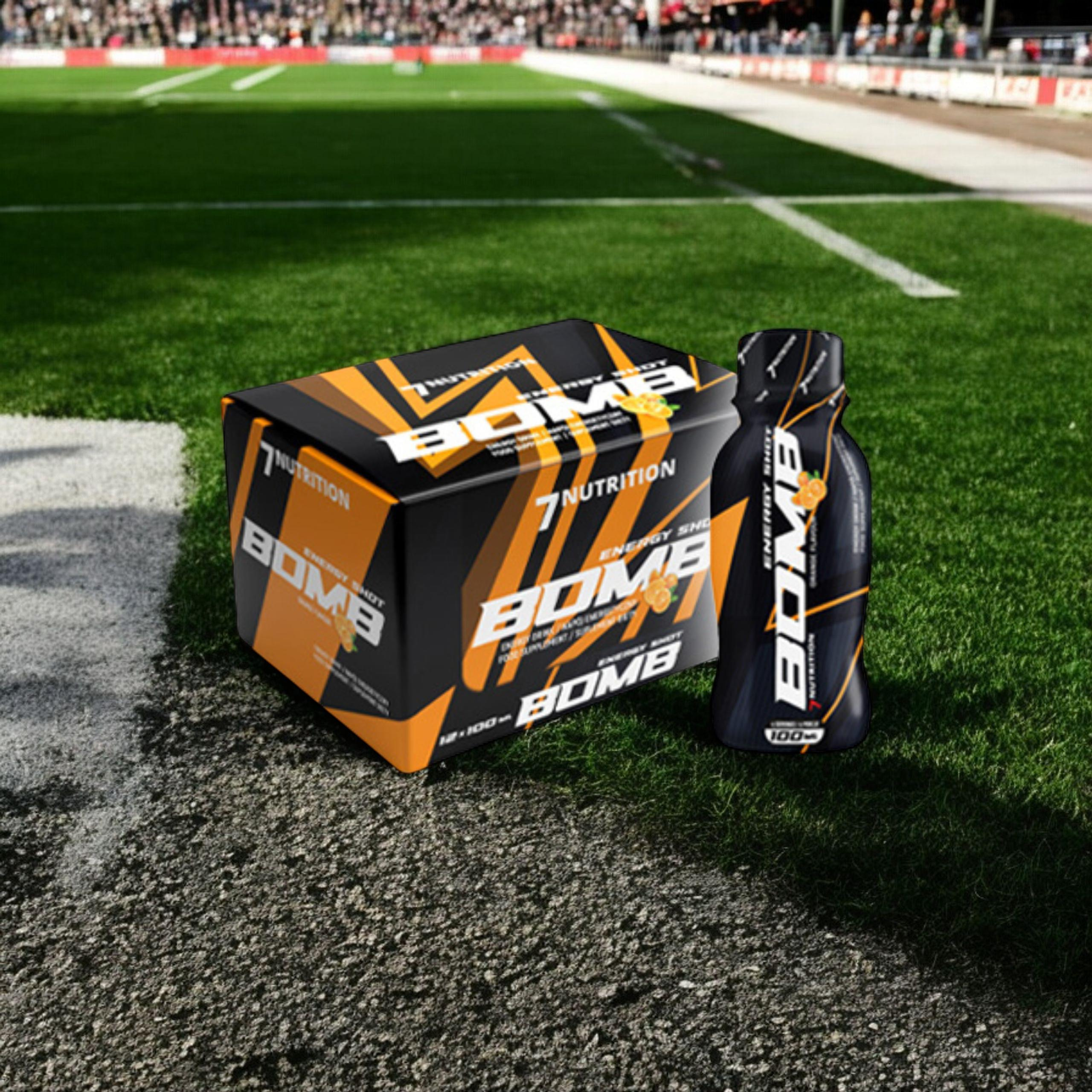 7 NUTRITION - Bomb Shot - 12x 100ml - Pomeranč