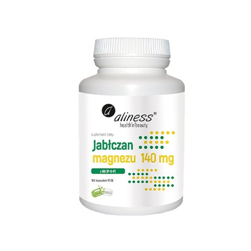 ALINESS jablečnan magnesia 140 mg + B6 (P-5-P) - 100vaps