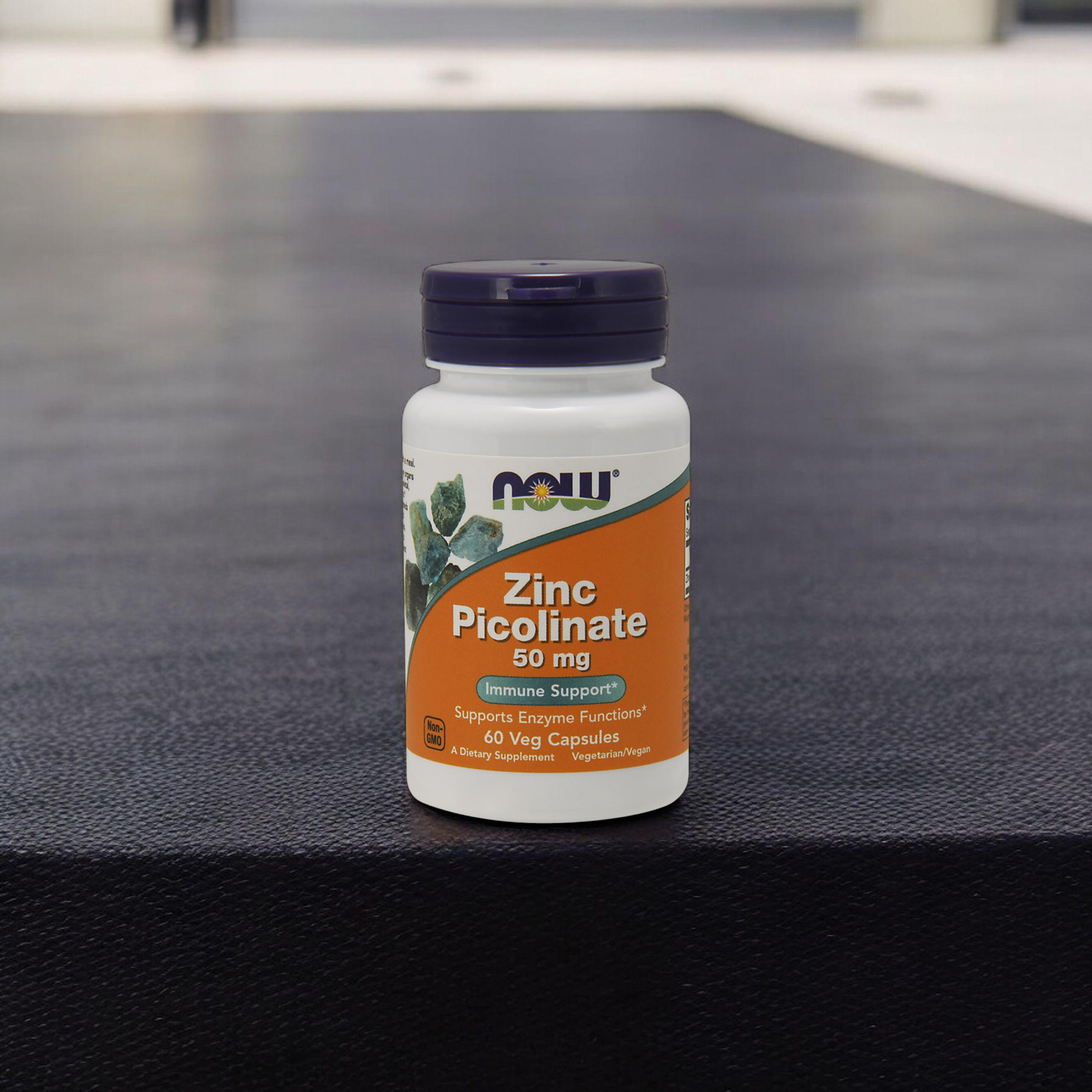 NOW Zinc Picolinate 50mg - 60vegcaps.