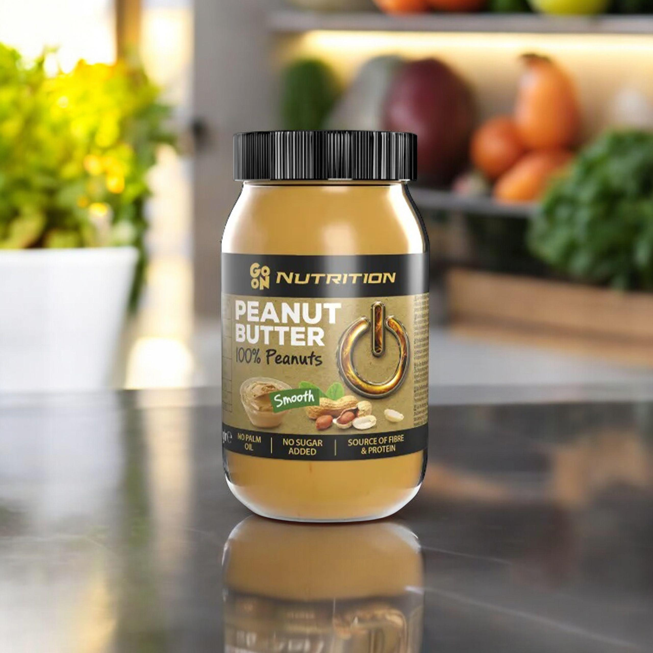 GO ON NUTRITION Peanut Cream 100% Peanuts - 900g - Arašídový krém