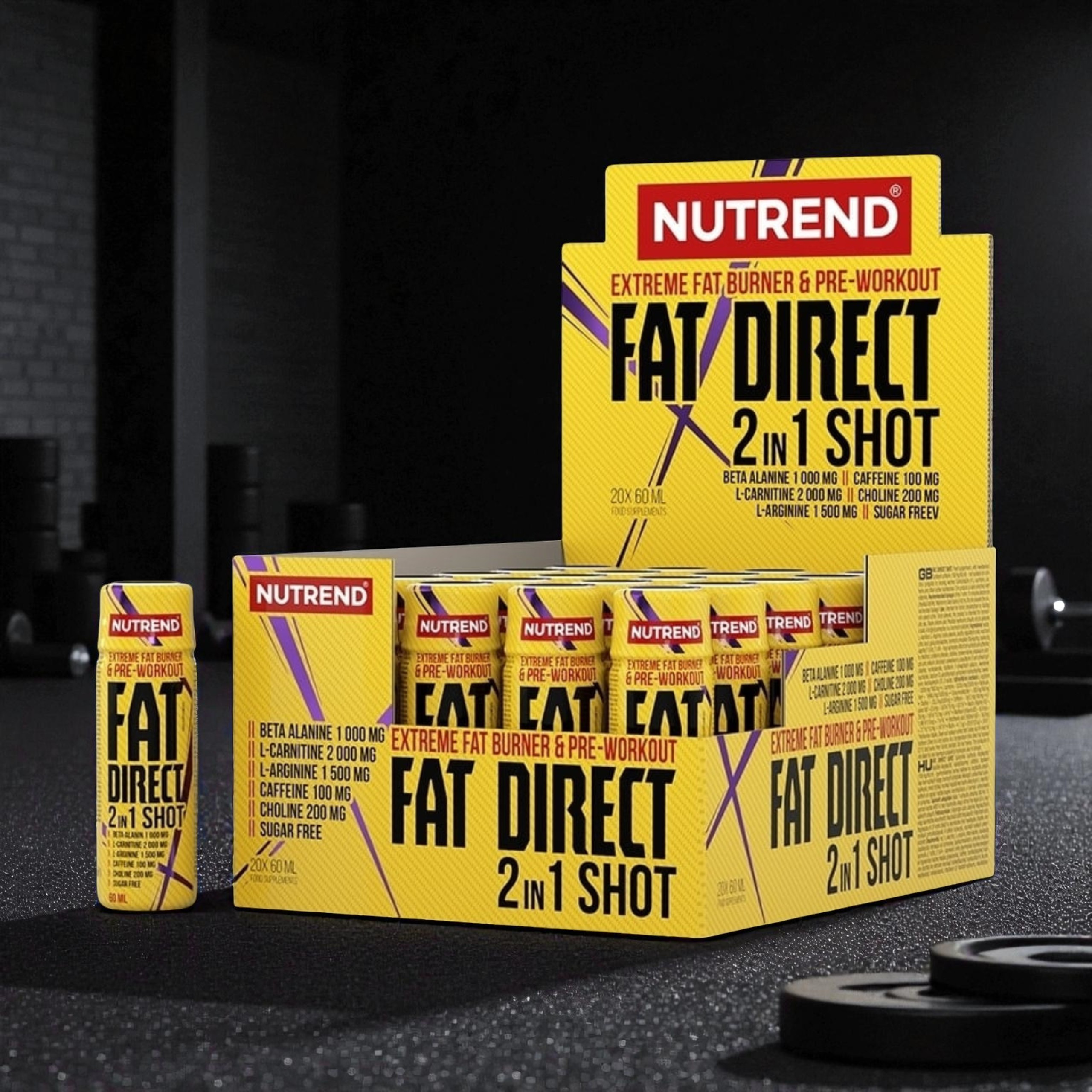 NUTREND - Fat Direct 2in1 Shot - 60ml x20