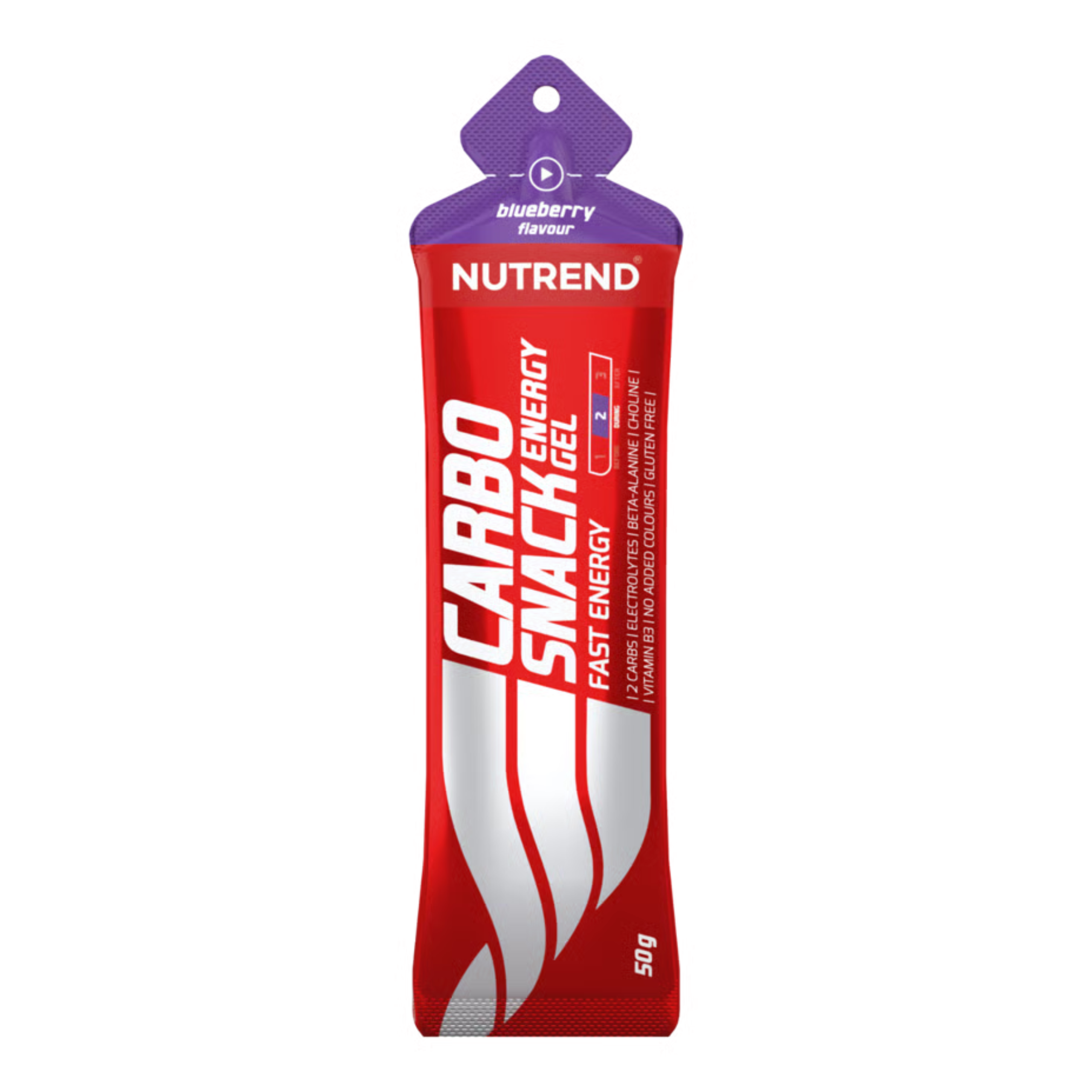 NUTREND - Carbosnack - 18x 50g - Borůvka