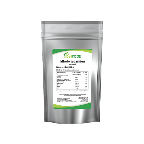 DELIFOOD Mladý Ječmen (proszek) - 500g
