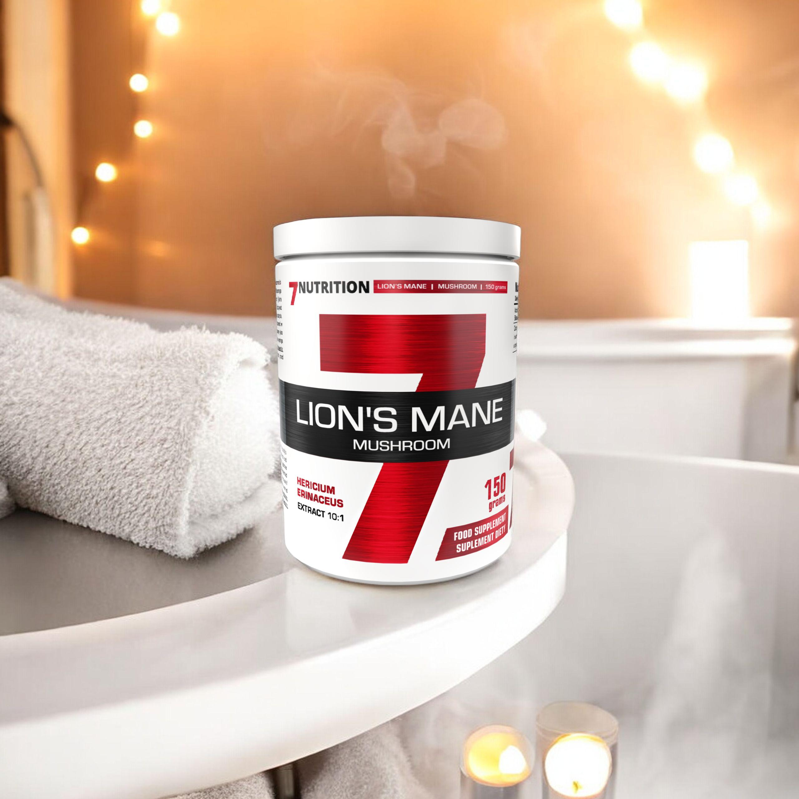 7 NUTRITION Mushroom Lion's Mane - 150g - Korálovec ježatý