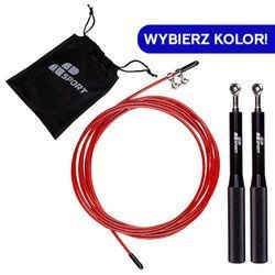 MP SPORT Jump Rope Aluminium Handle - Švihadlo s hliníkovými úchyty - 3m
