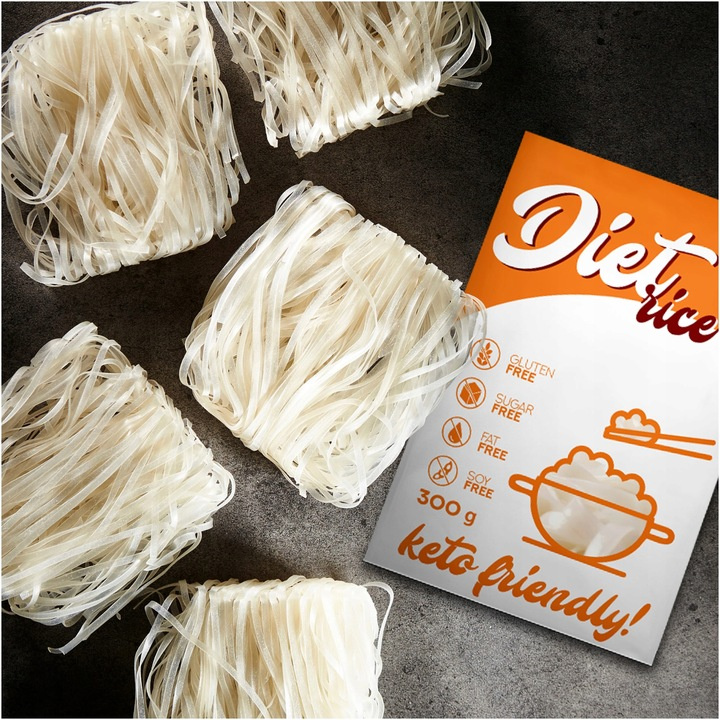 Cheat Meal Nutrition Diet Rice - 6x 400g (6x 300g netto) - Těstoviny Konjak