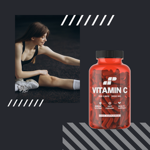 MP NUTRITION Vitamin C 1000mg - 100caps - Vitamín C