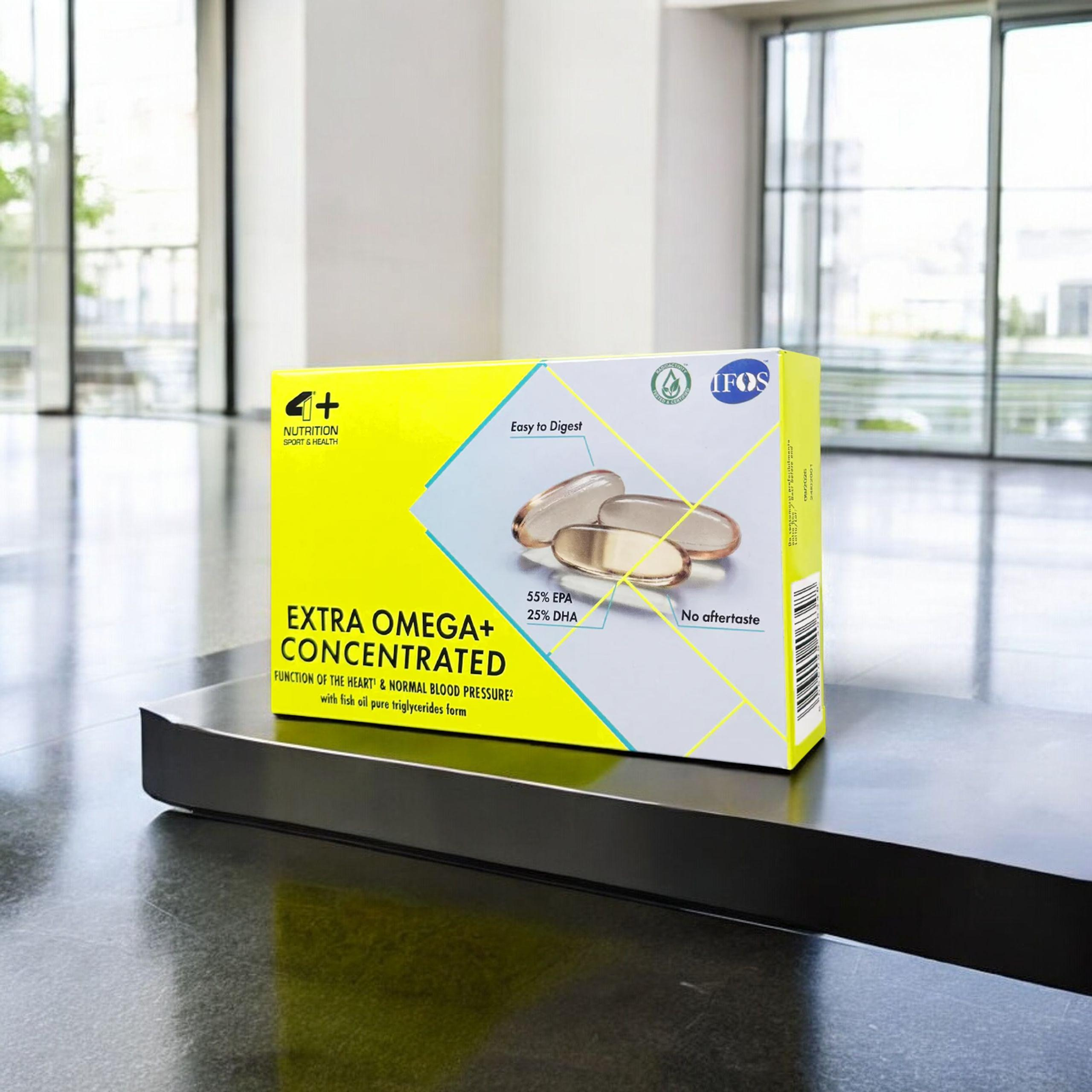 4+ NUTRITION Extra Omega+ - 60softgels