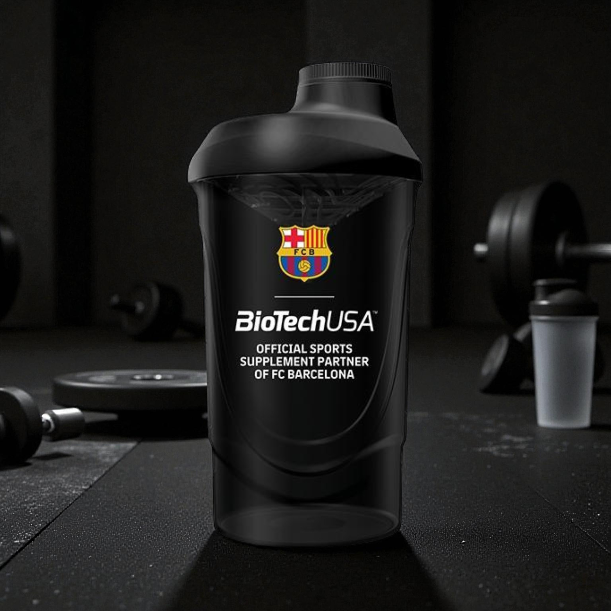 BIOTECH - FC Barcelona Shaker - 600ml - Černý