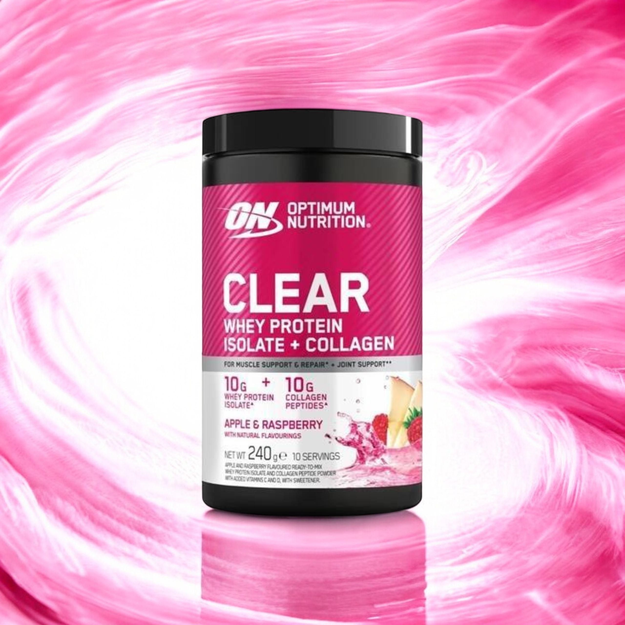 OPTIMUM NUTRITION - Syrovátkový Kolagen - 240g - Jablko Malina