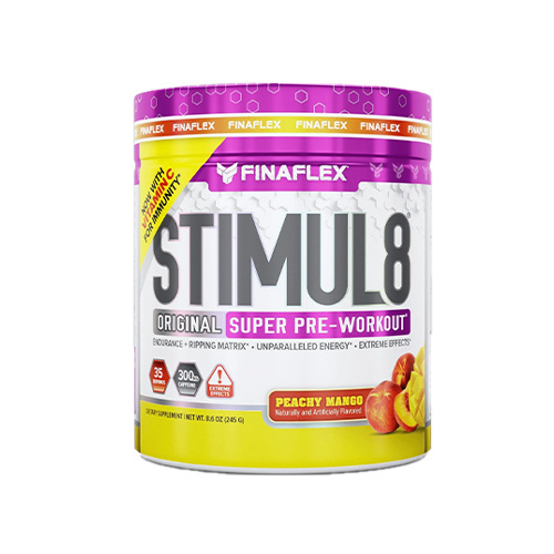 FINAFLEX Stimul8 - 245g - Peach Mango - VÝPRODEJ - 31-12