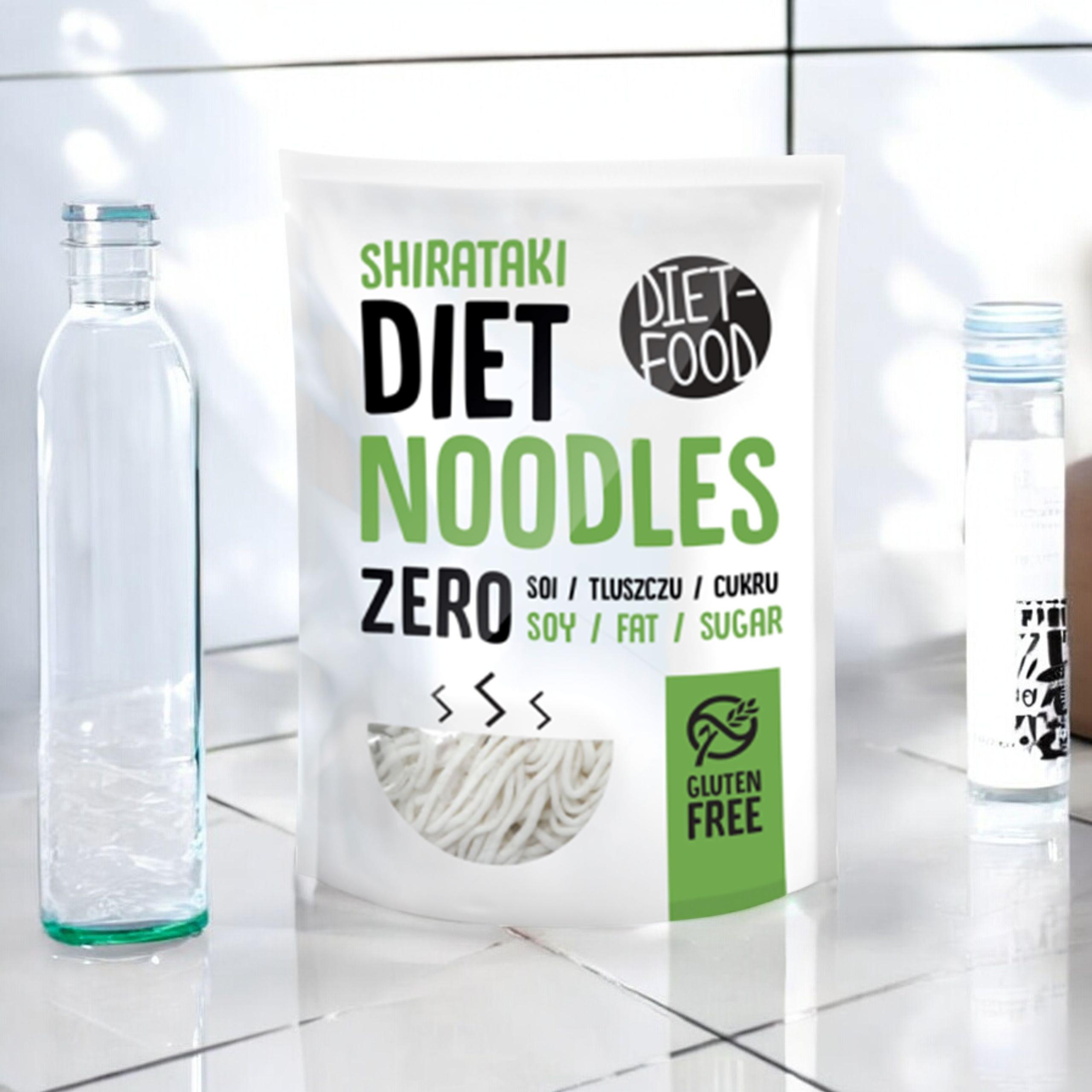 DIET FOOD Diet Noodles - 200g - Těstoviny Konjac