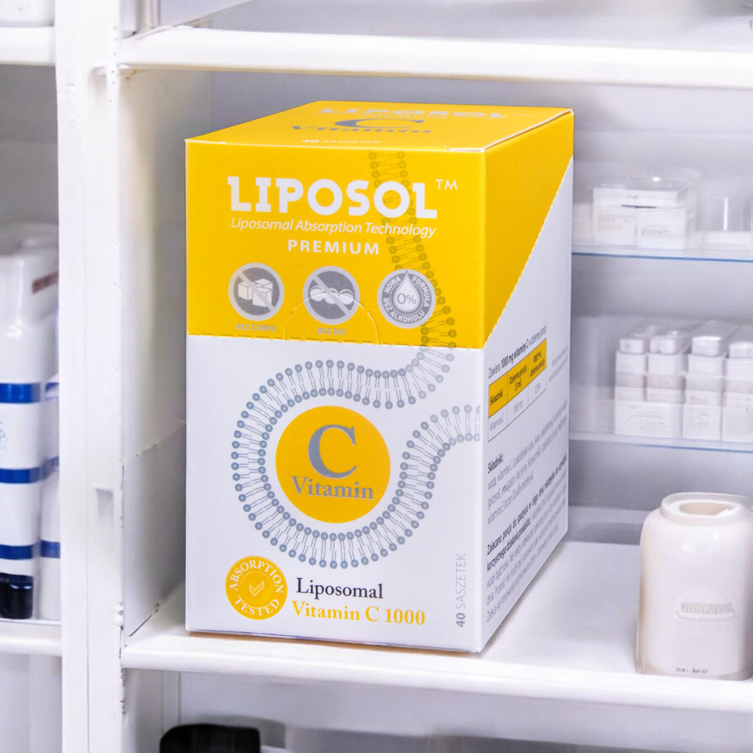 ALINESS Liposol Liposomal Vitamin C 1000 - 40 sáčků