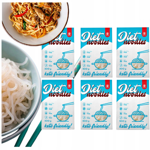 Cheat Meal Nutrition Diet Noodles - 6x 400g (6x 300g netto) - Dietní těstoviny