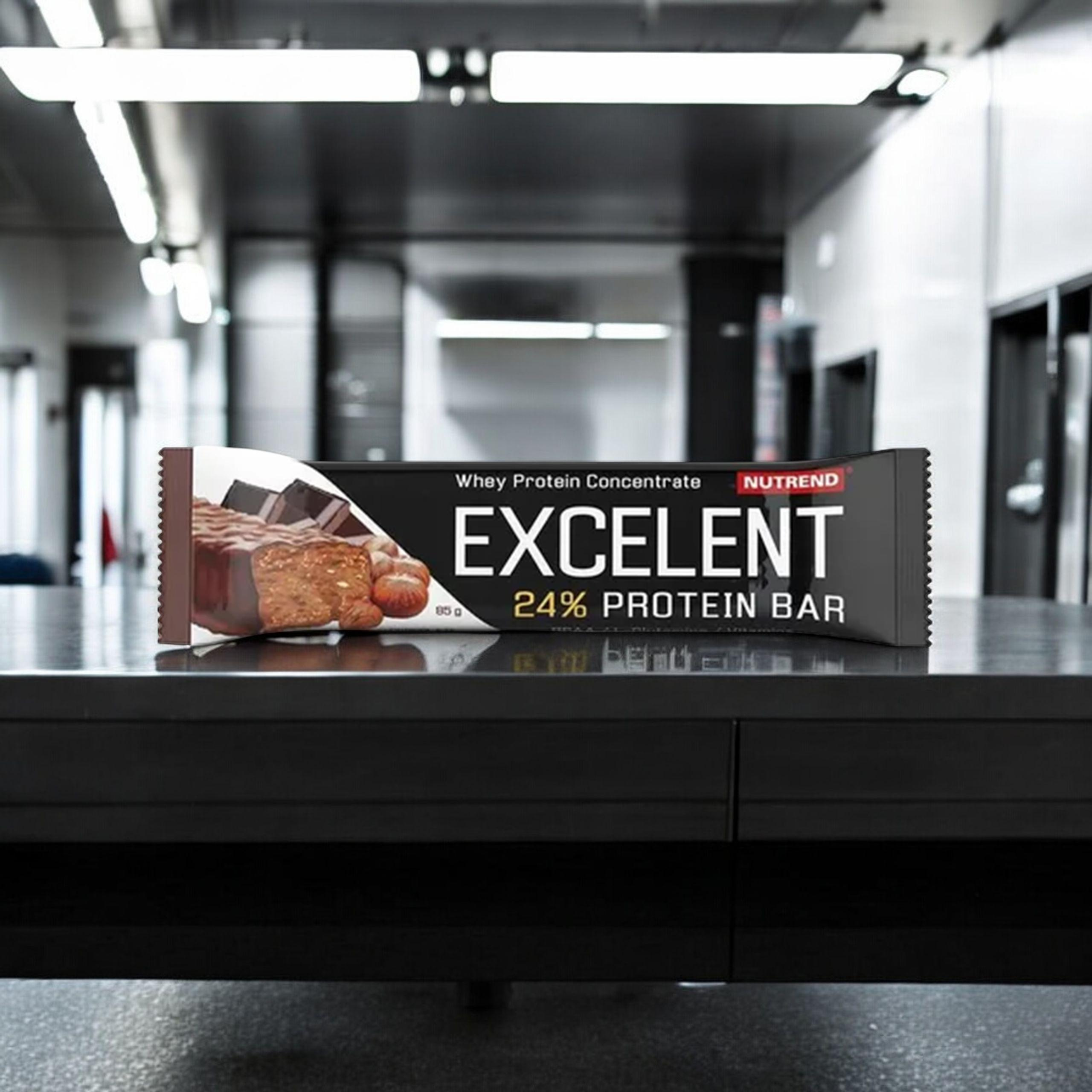 NUTREND Excelent Protein Bar - 85g - Proteinová tyčinka