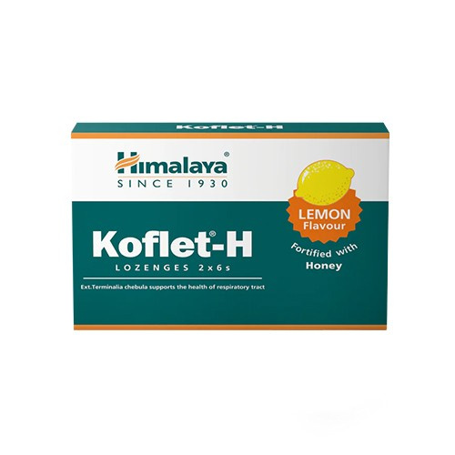 HIMALAYA Koflet-H - 12lozenges - Pastilky na cucání