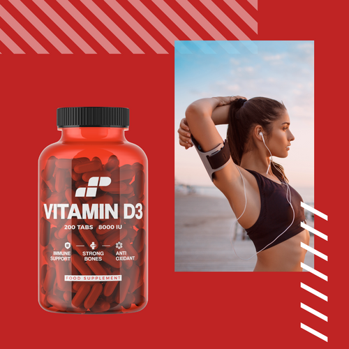 MP NUTRITION Vitamin D3 8000IU - 200tabs