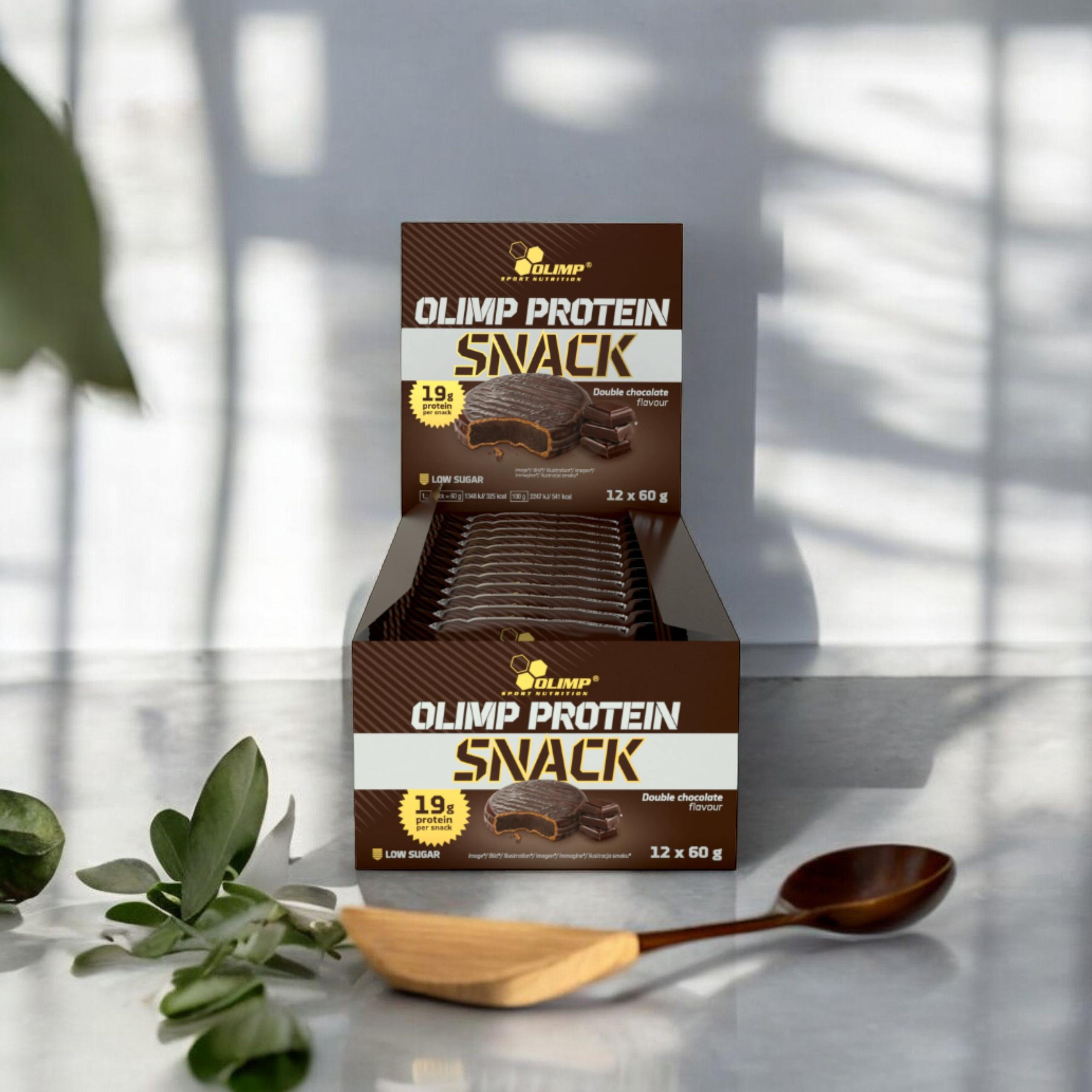 OLIMP Protein Snack - 12x 60g - Double Chocolate 