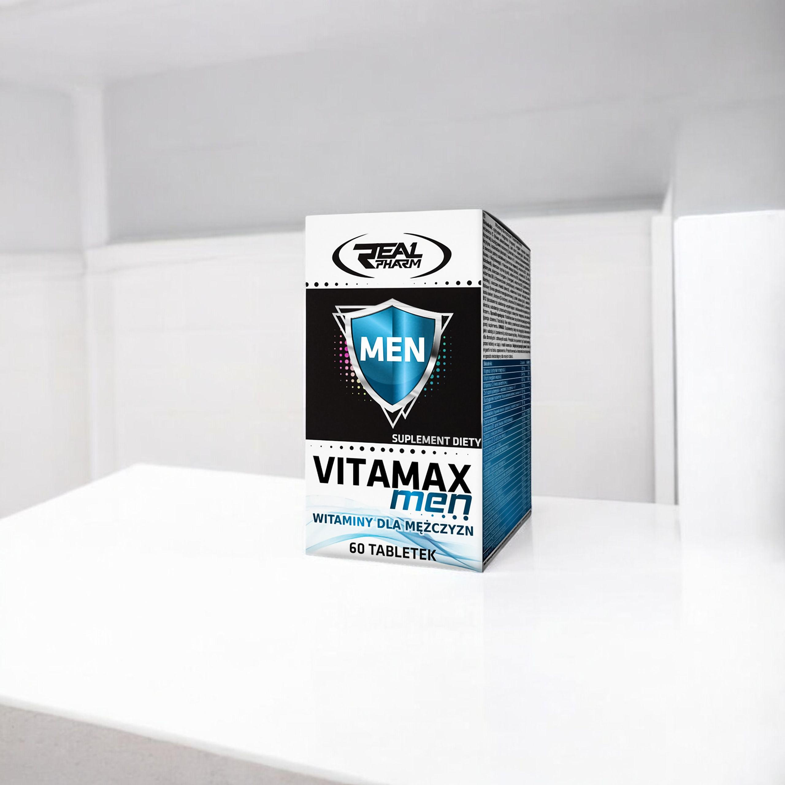 REAL PHARM Vitamax Men - 60tabs