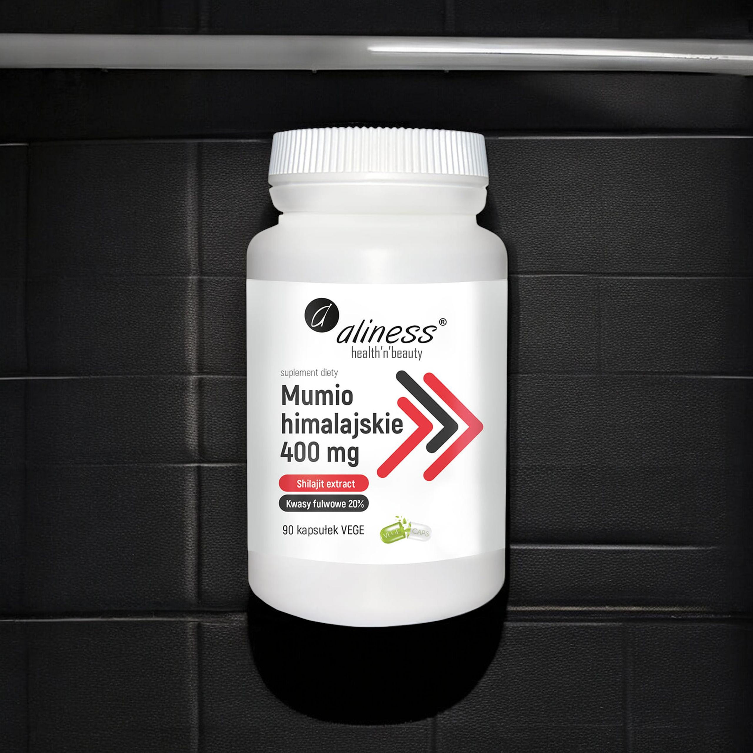 ALINESS Mumio Himalajskie 400mg - 90vcaps