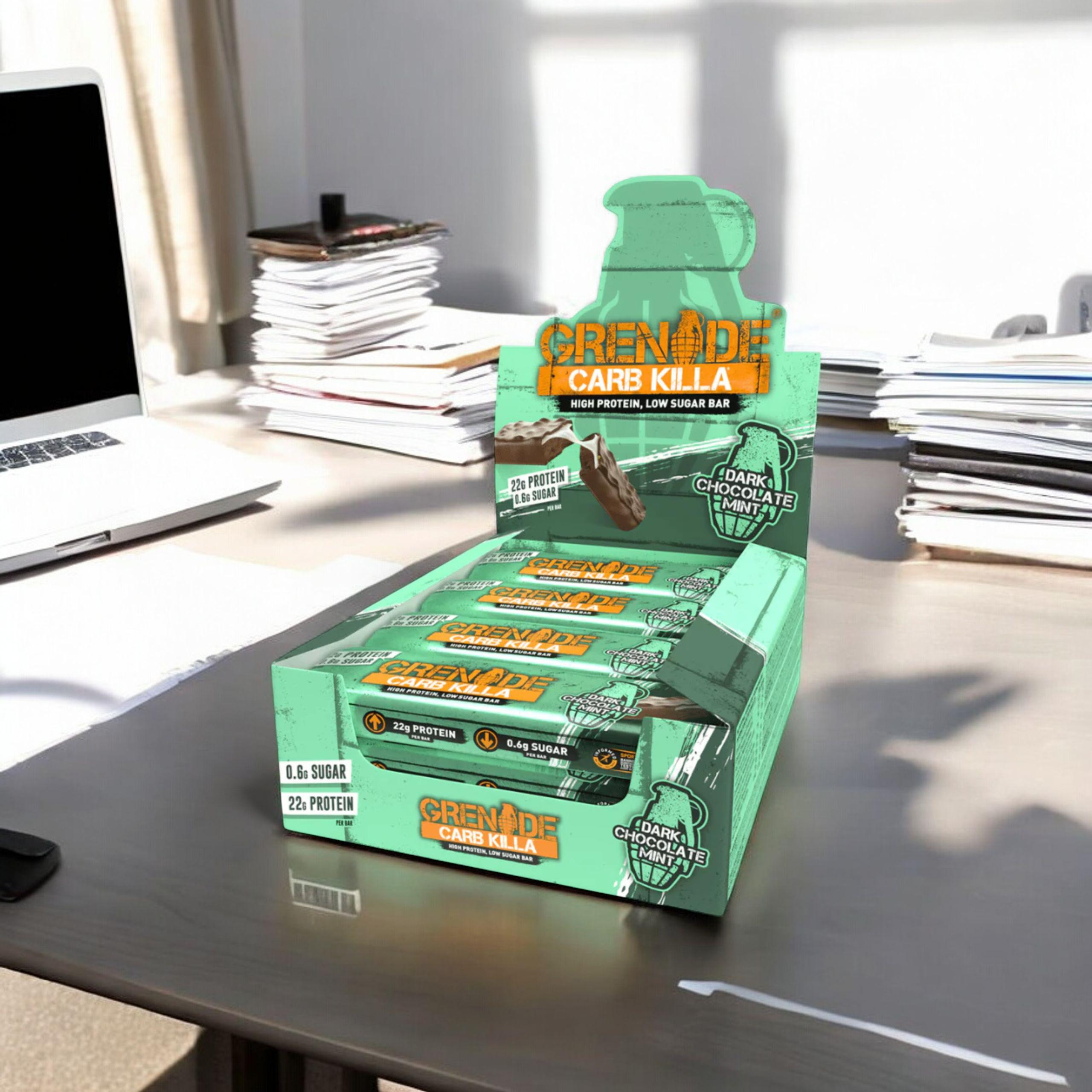 GRENADE - Proteinová tyčinka - 60g x12