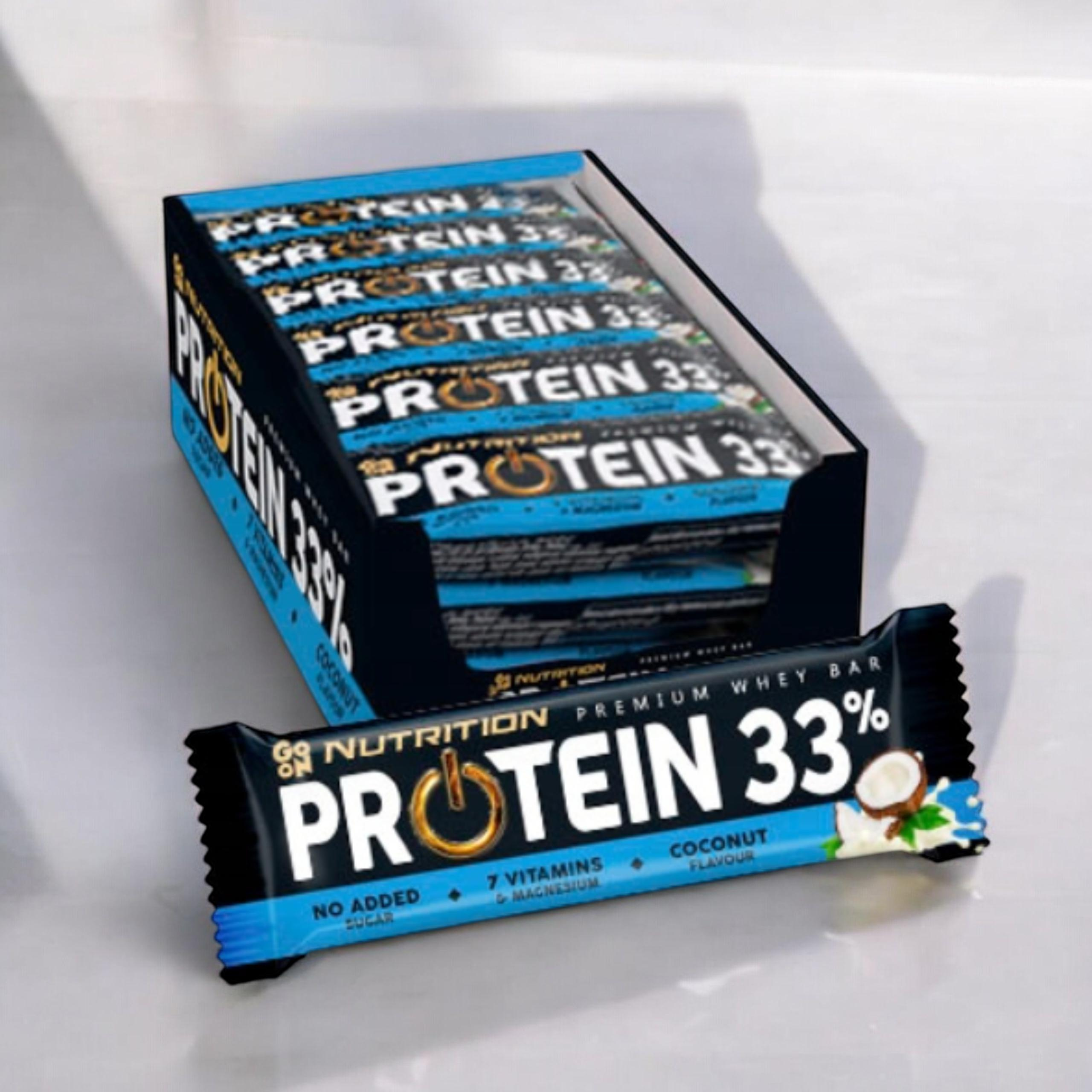 GO ON NUTRITION - Tyčinka Go On Protein 33% - 25x 50g