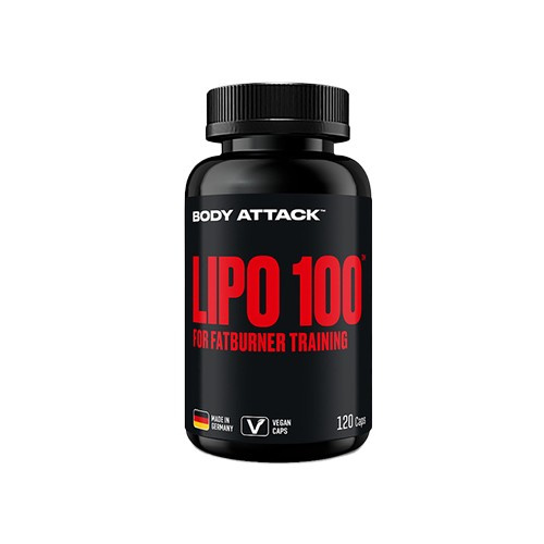 BODY ATTACK Lipo 100 - 120vcaps - VÝPRODEJ - 31-01