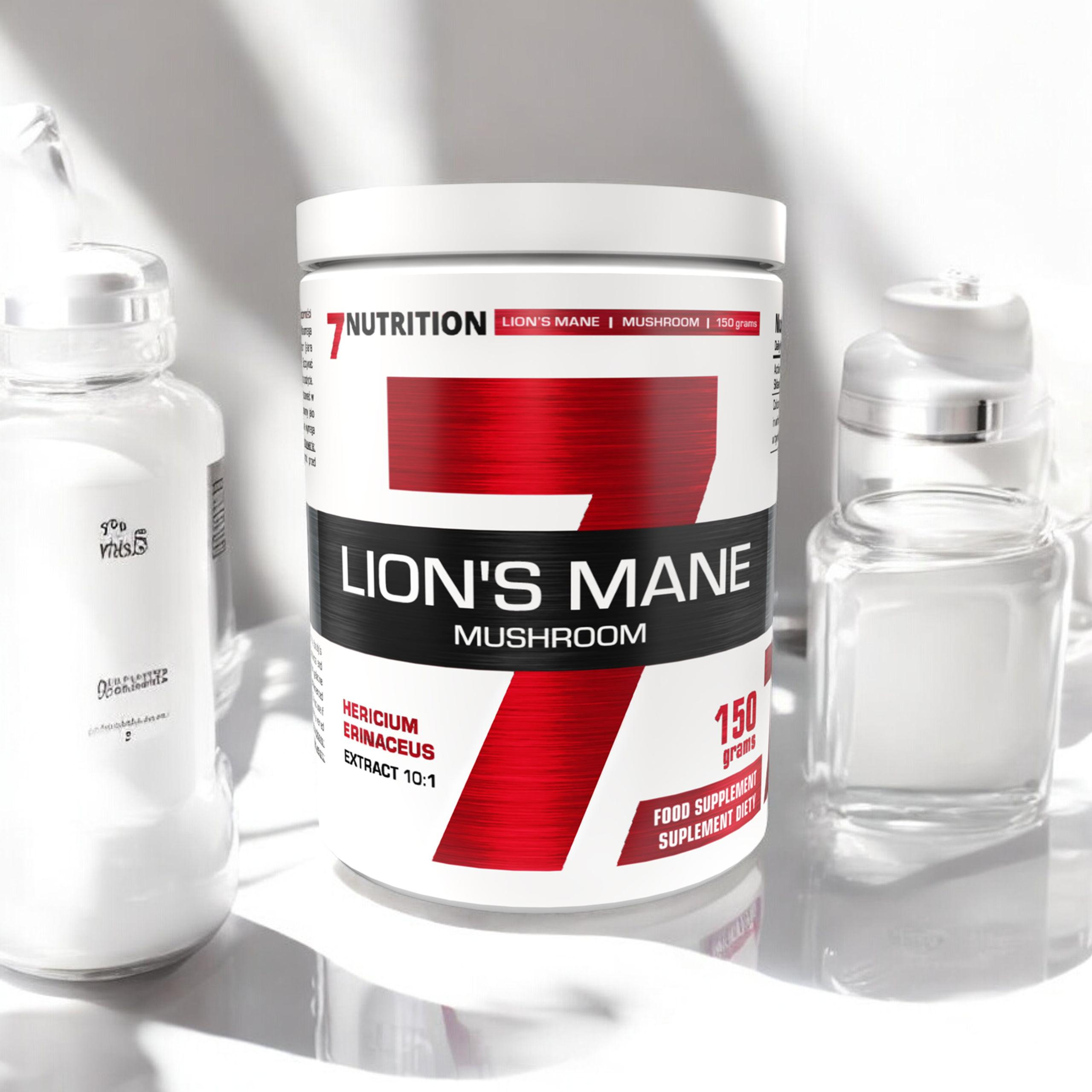 7 NUTRITION Mushroom Lion's Mane - 150g - Korálovec ježatý