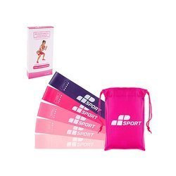 MP SPORT Gumy na cvičení - Zestaw 5 Mini Loop Bands
