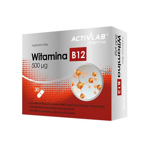 ACTIVLAB Vitamín B12 500µg - 30caps