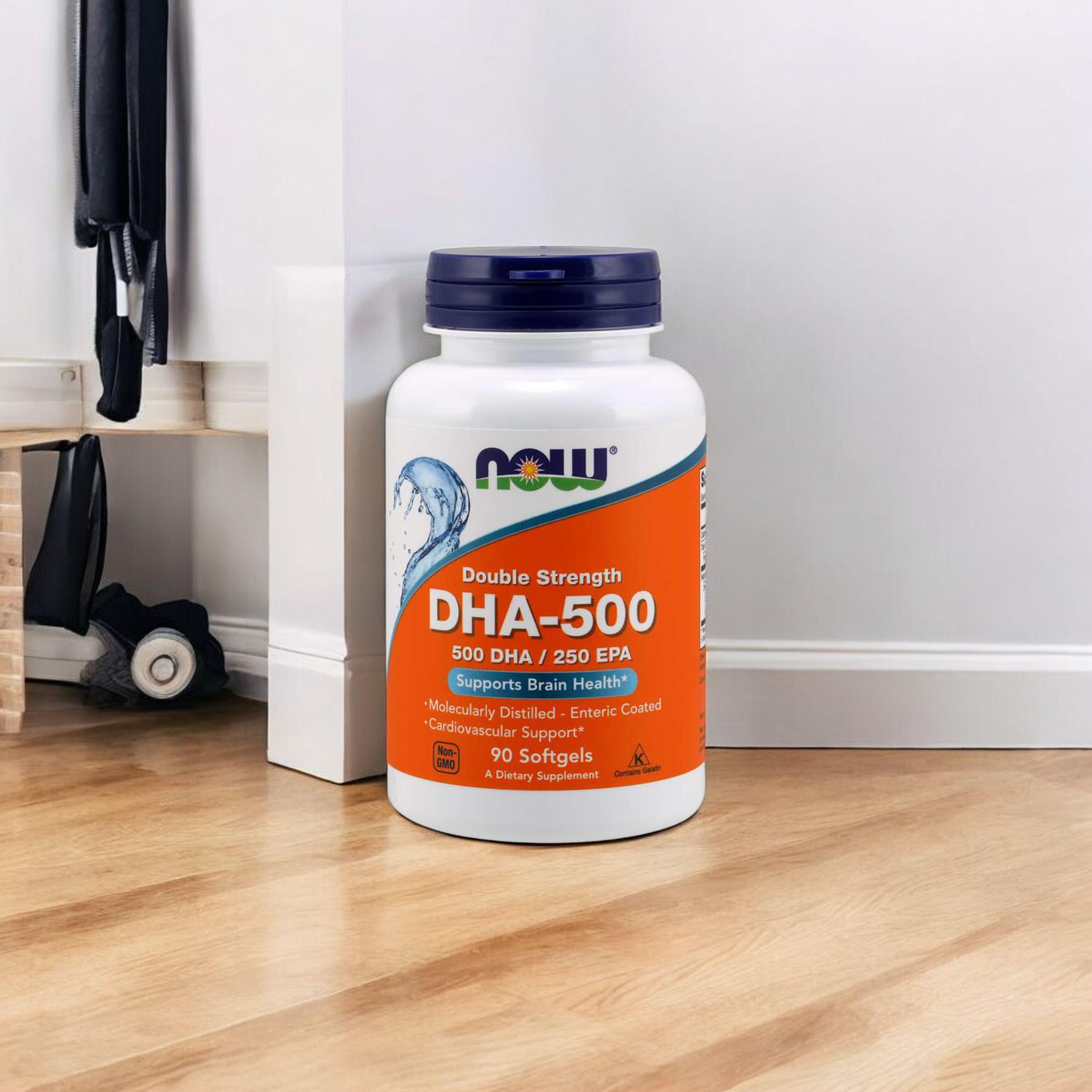 NOW DHA 500mg - 90softgels