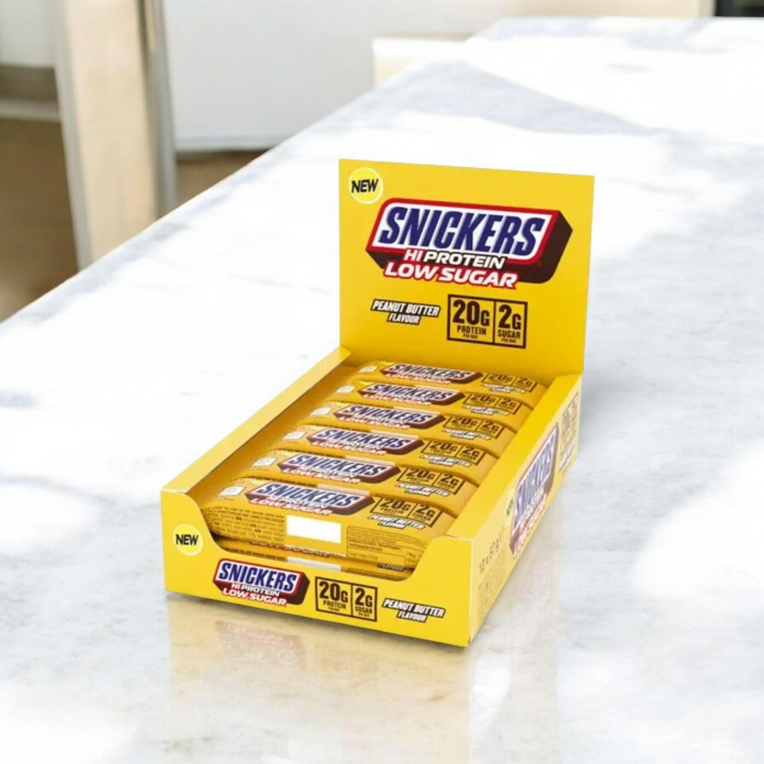 Mars - Proteinová tyčinka HI Protein 57g s nízkým obsahem cukru - Slaný karamel - 12 tyčinek